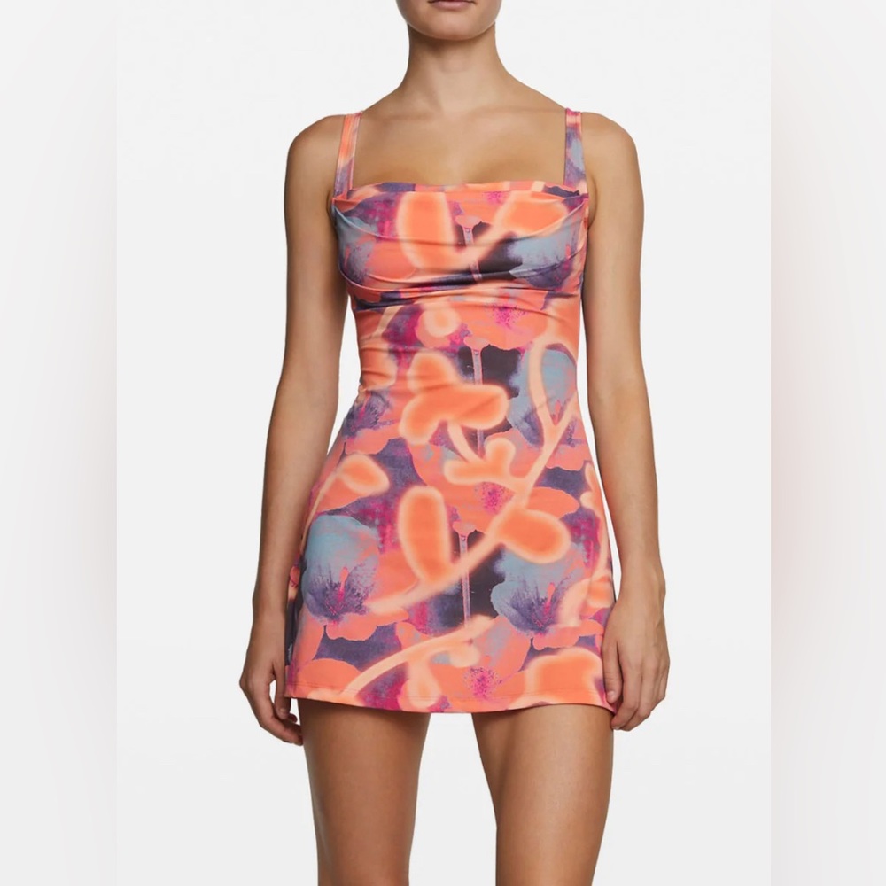 Miao peach dress
